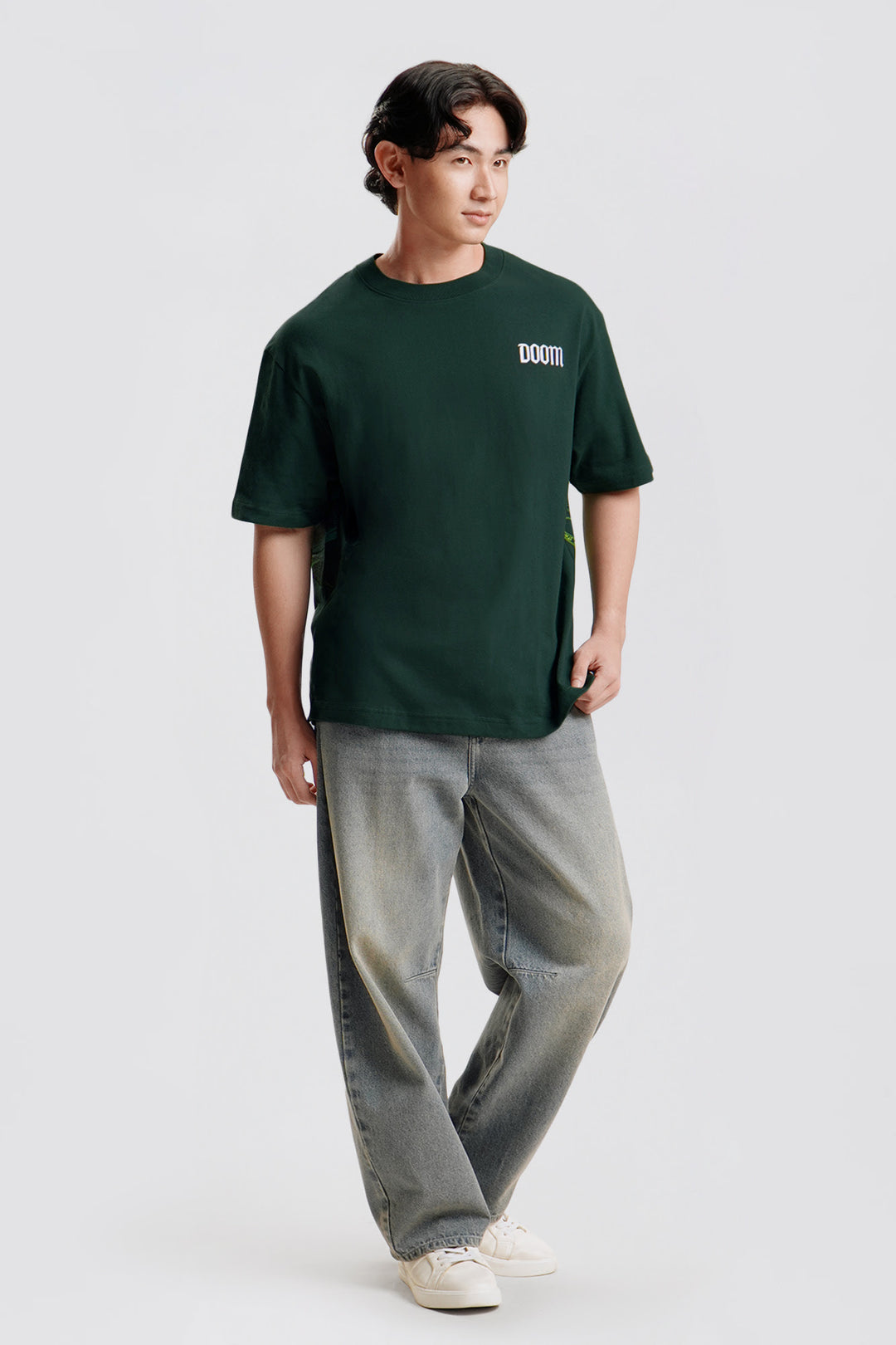 Penshoppe Marvel Doom Relaxed Graphic T-Shirt