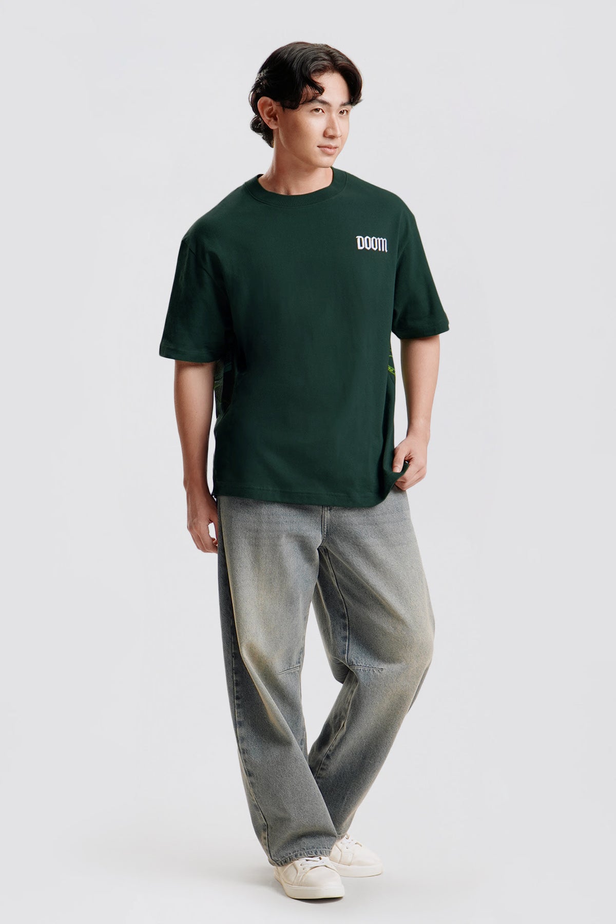 Penshoppe Marvel Doom Relaxed Graphic T-Shirt