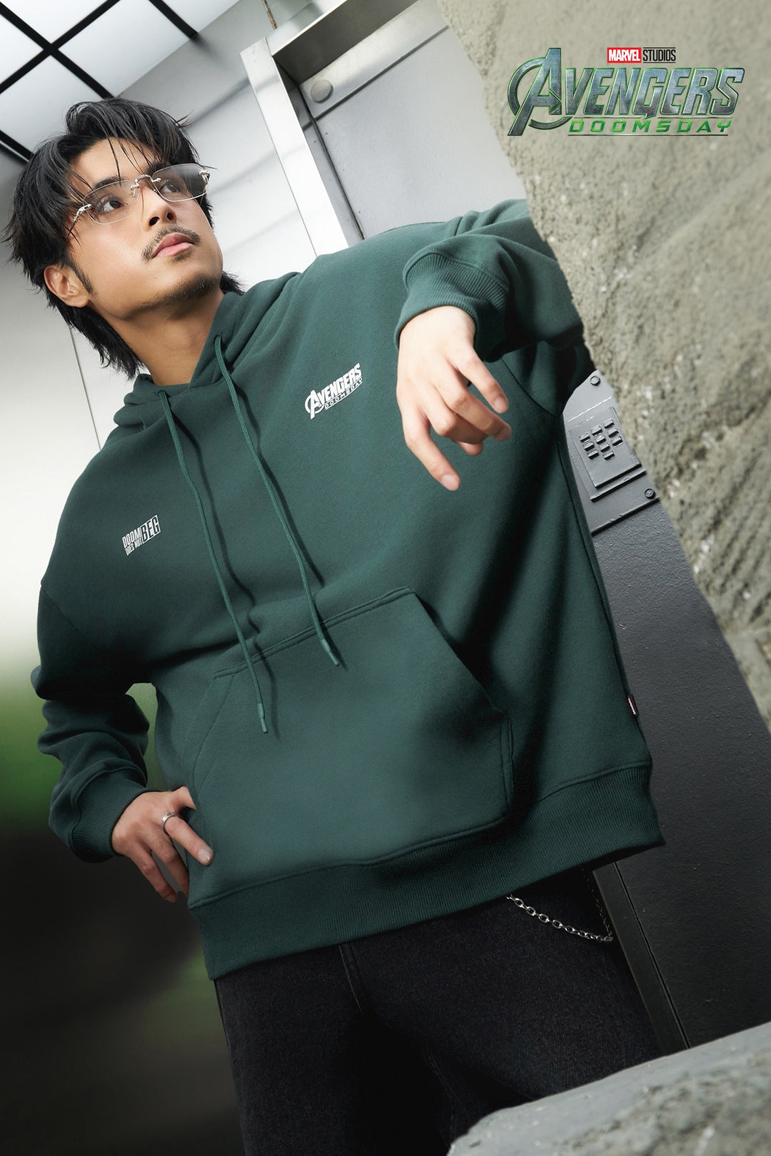 Penshoppe Marvel Doom Relaxed Hoodie