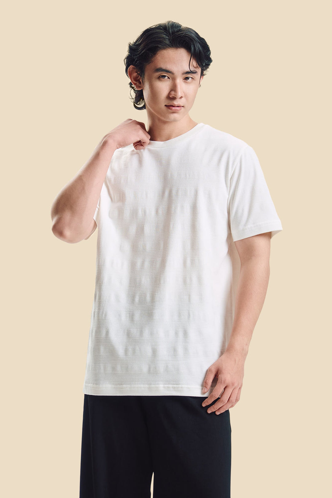 Dress Code Textured T-Shirt
