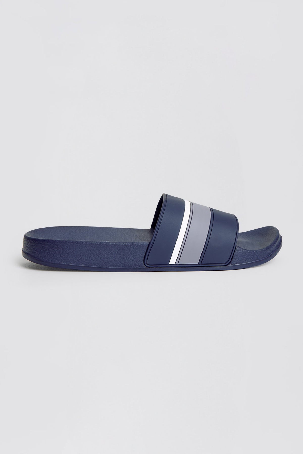Men's One Band Rubber Slides