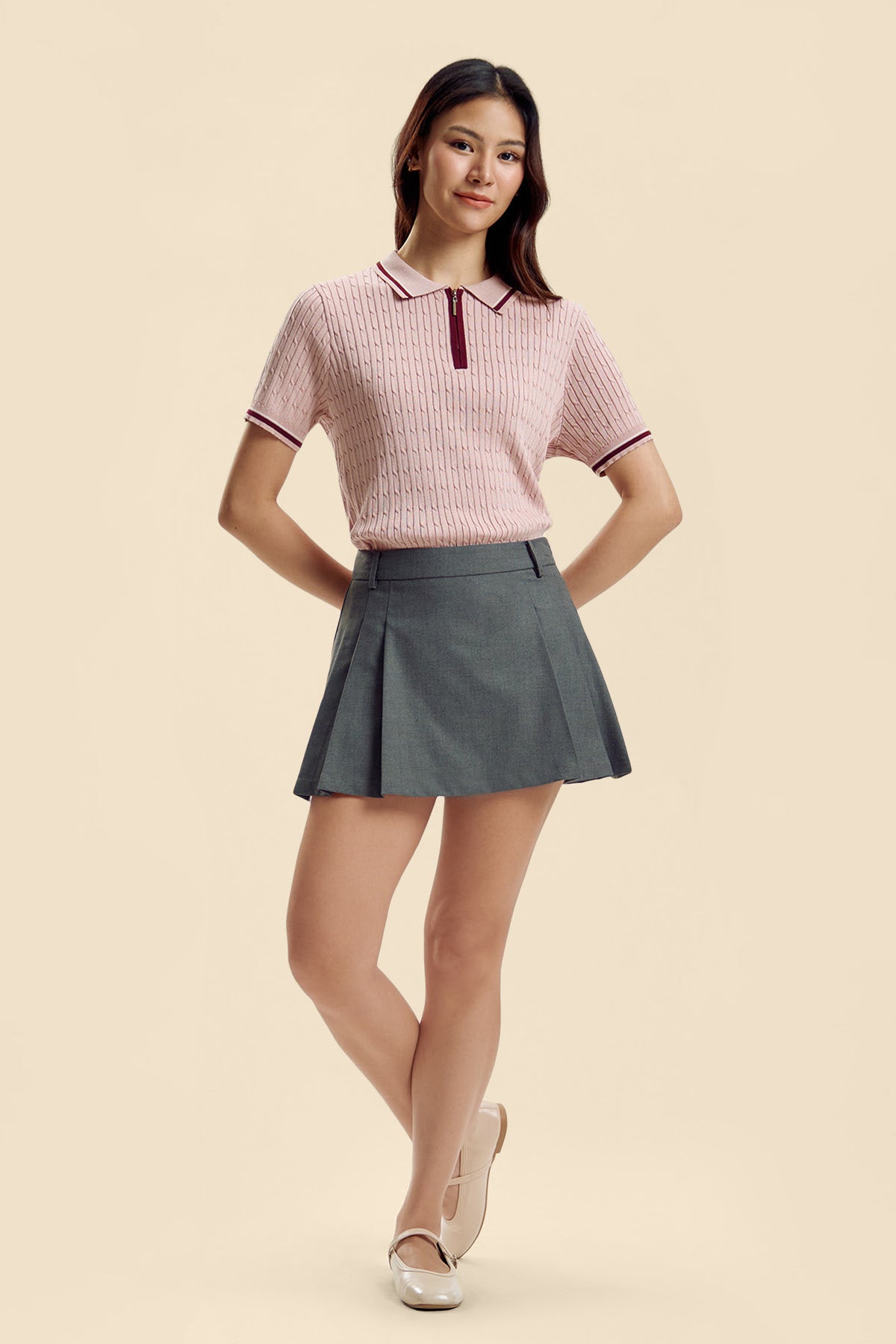 Dress Code Pleated Skort