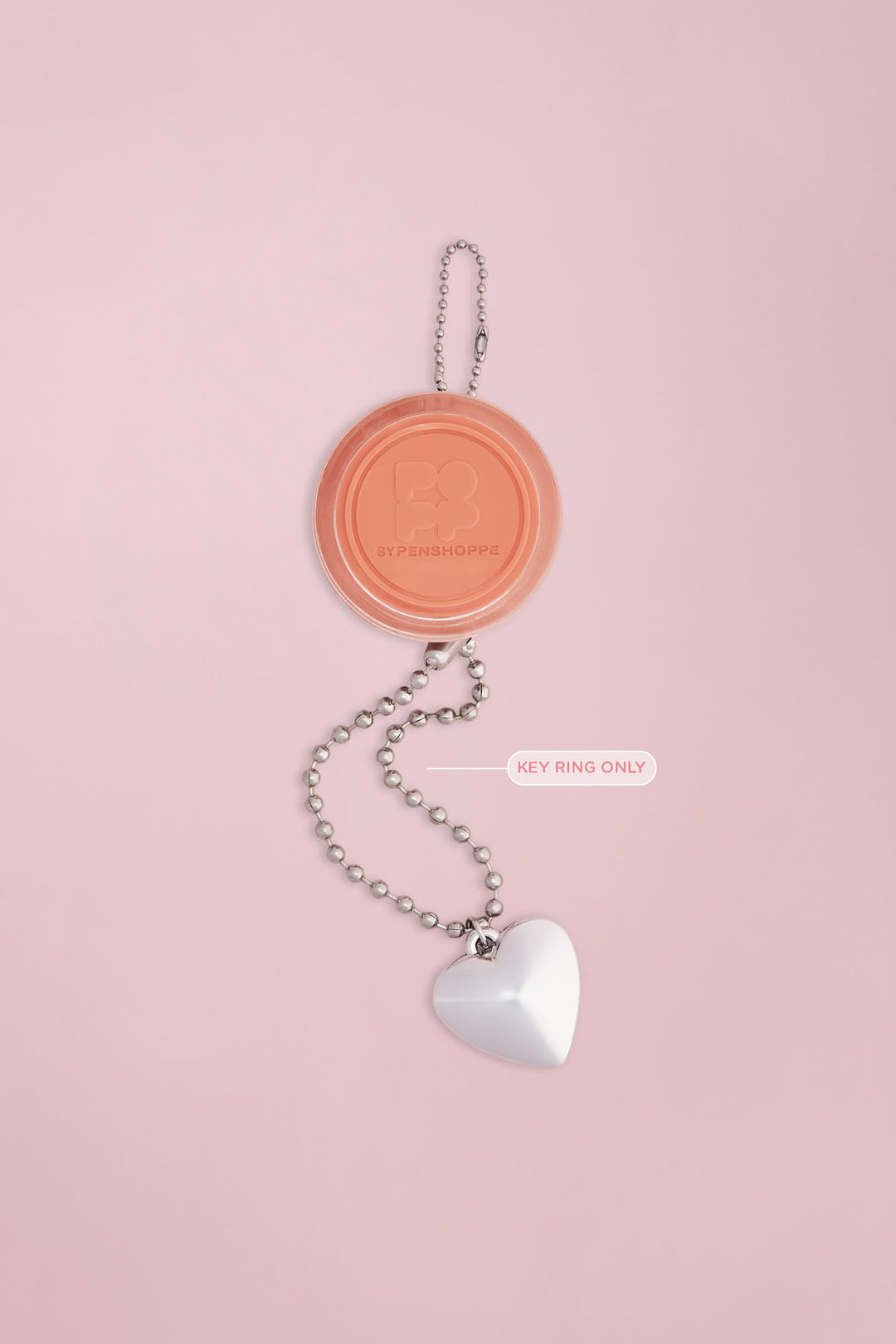 Free Popp Silver Key Ring