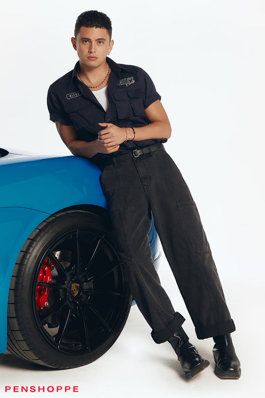 Relaxed Fit Shirt with Pockets