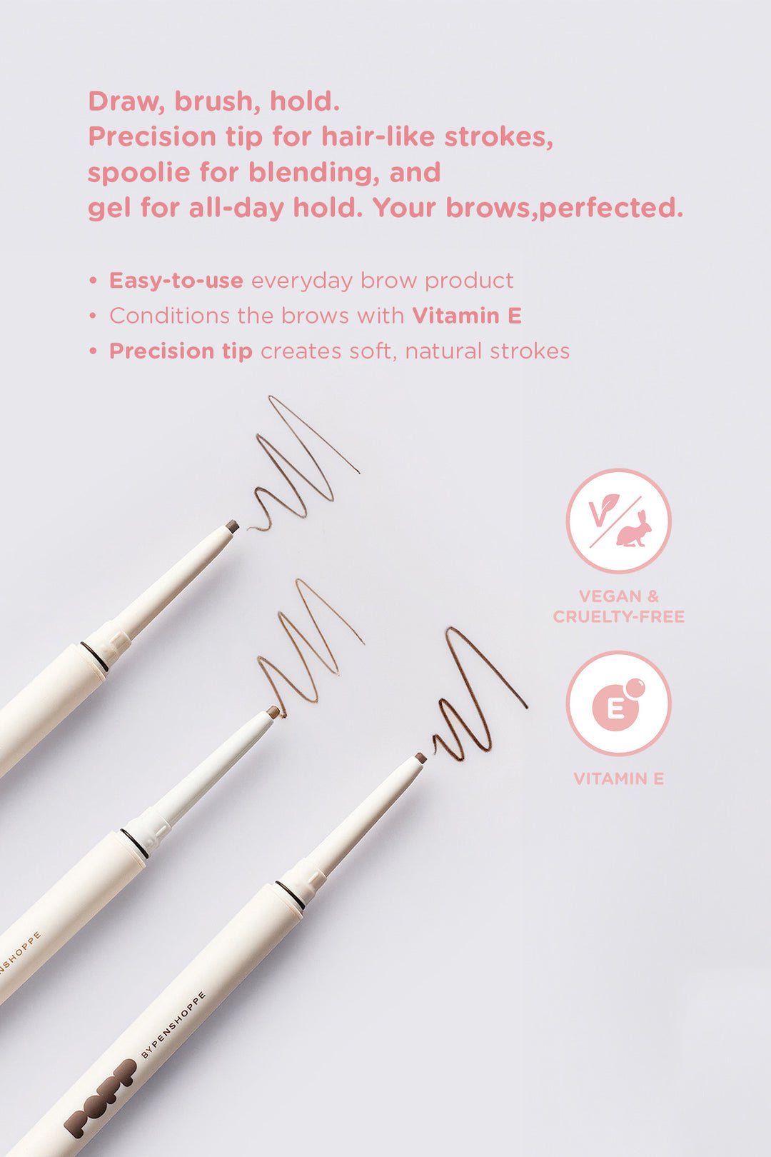 Penshoppe Popp Brow in Trio Deep Brown