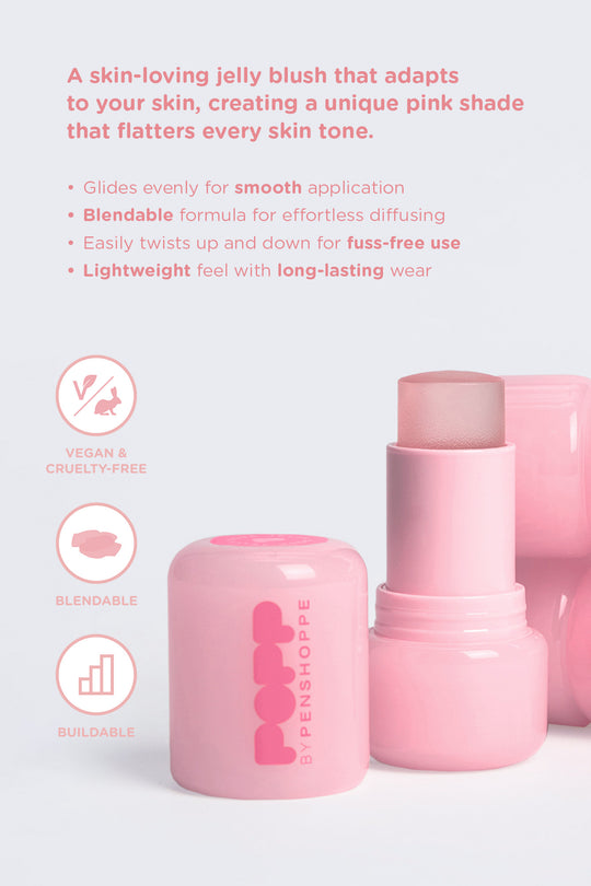 Penshoppe Popp Jelly Blush in Rose Jelly