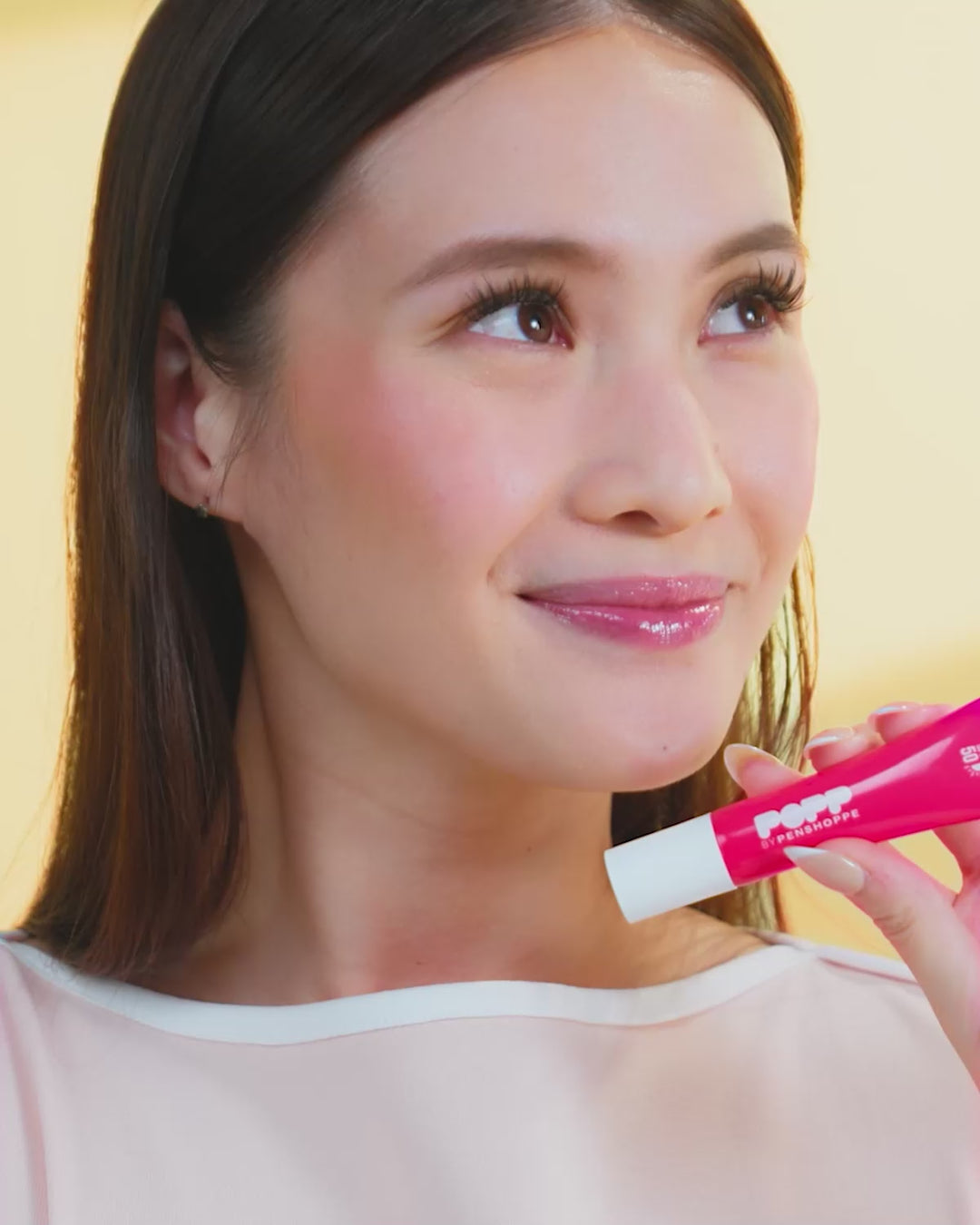 Penshoppe Popp Glossypopp SPF50 in Berry Sorbet