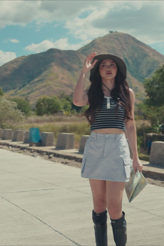 Striped Slim Tank Top