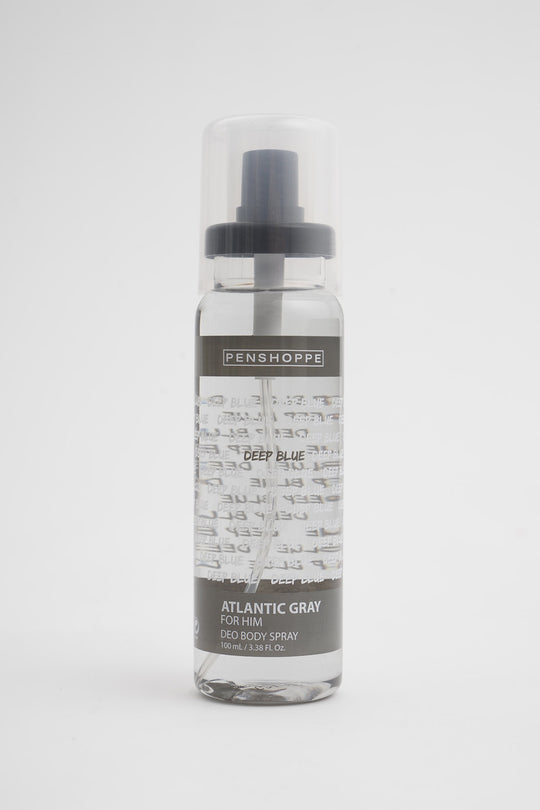 Deep Blue Atlantic Gray Body Spray For Men 100ML