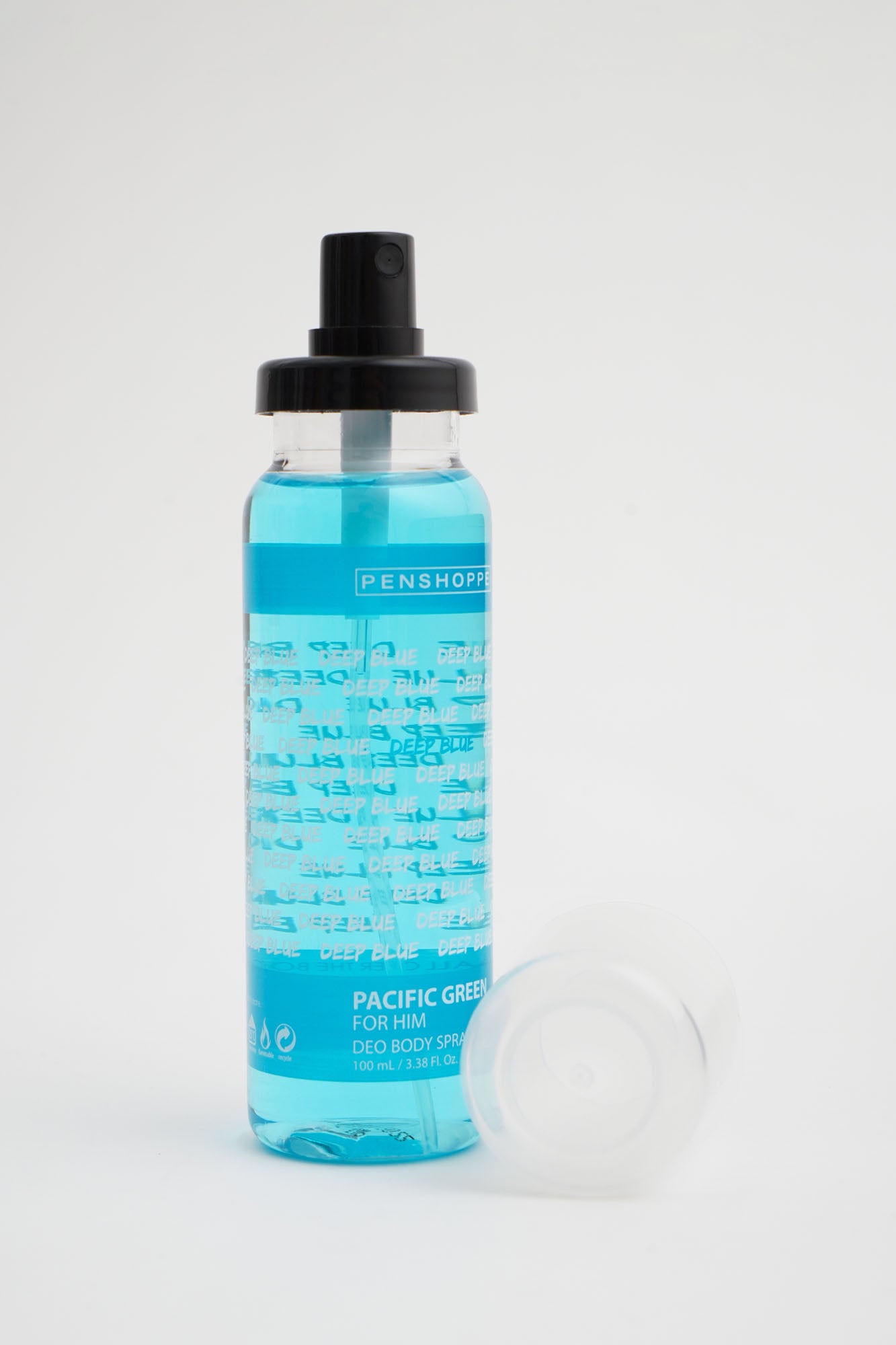 Deep Blue Pacific Green Body Spray For Men 100ML PENSHOPPE