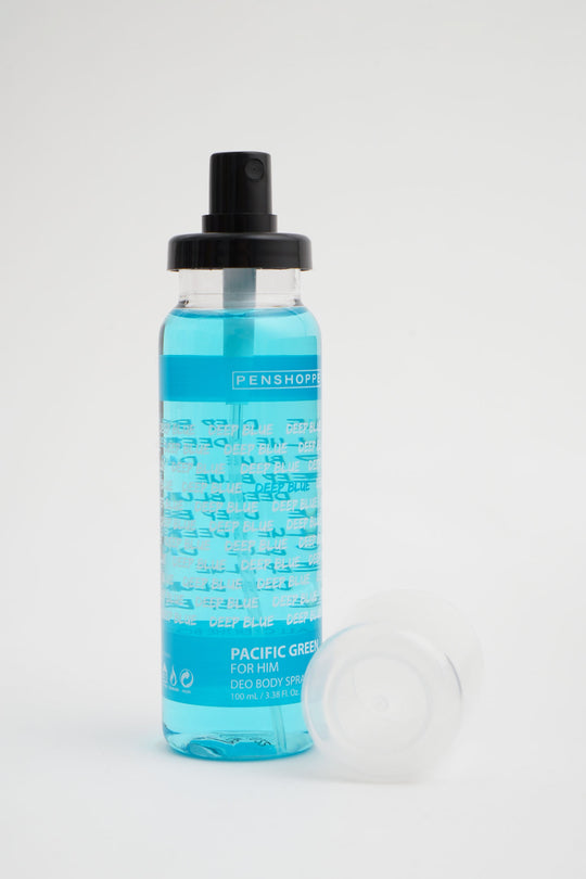 Deep Blue Pacific Green Body Spray For Men 100ML
