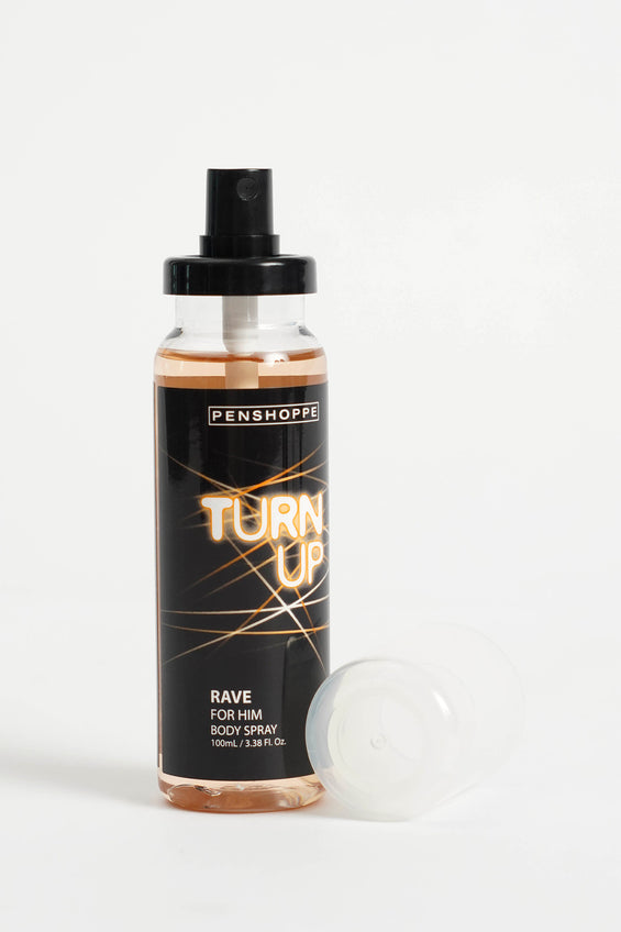 Turn Up Rave Body Spray For Men 100ML