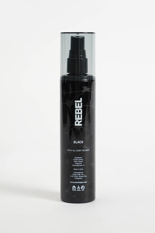 Rebel Black Body Spray For Men 150ML