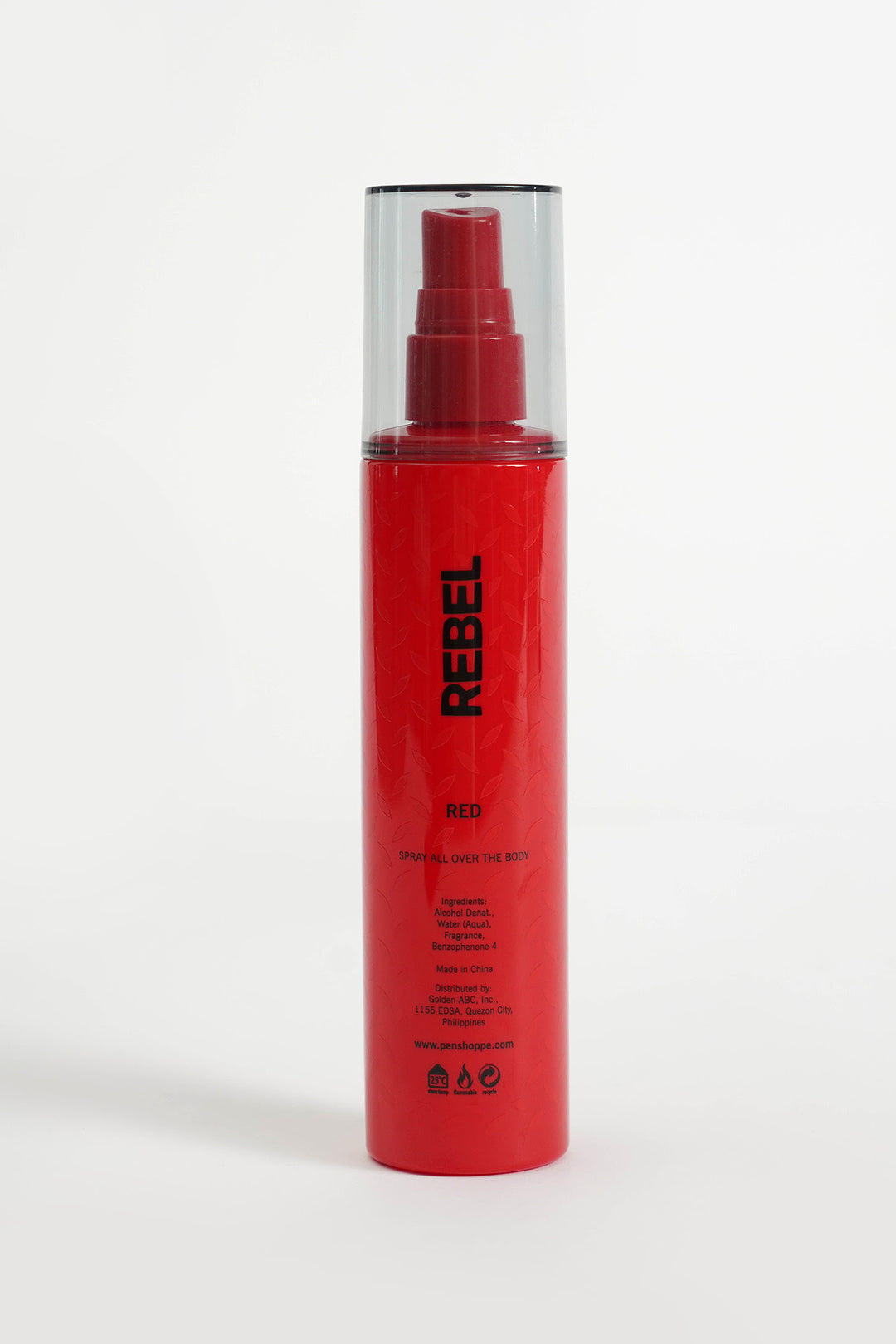 Rebel Red Body Spray For Men 150ML