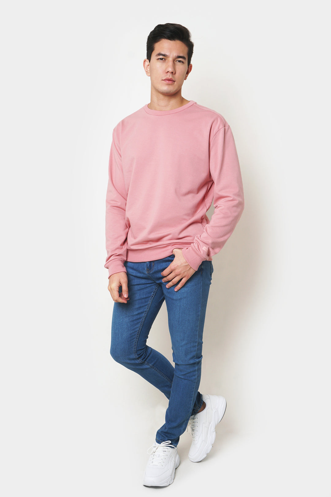 Relaxed Fit Pullover Sweater