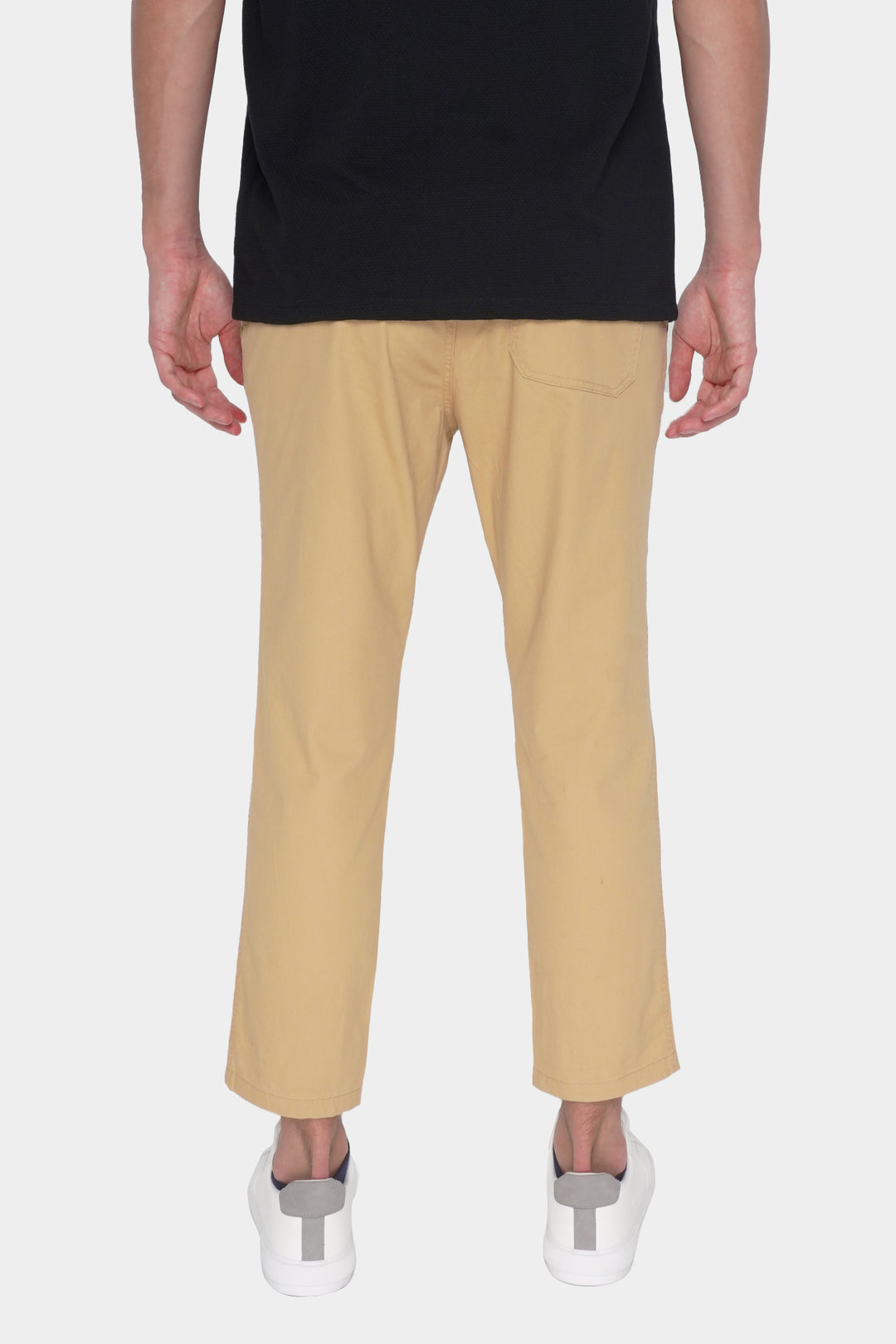 Dapper Fit Ankle Length Pull-On Trousers