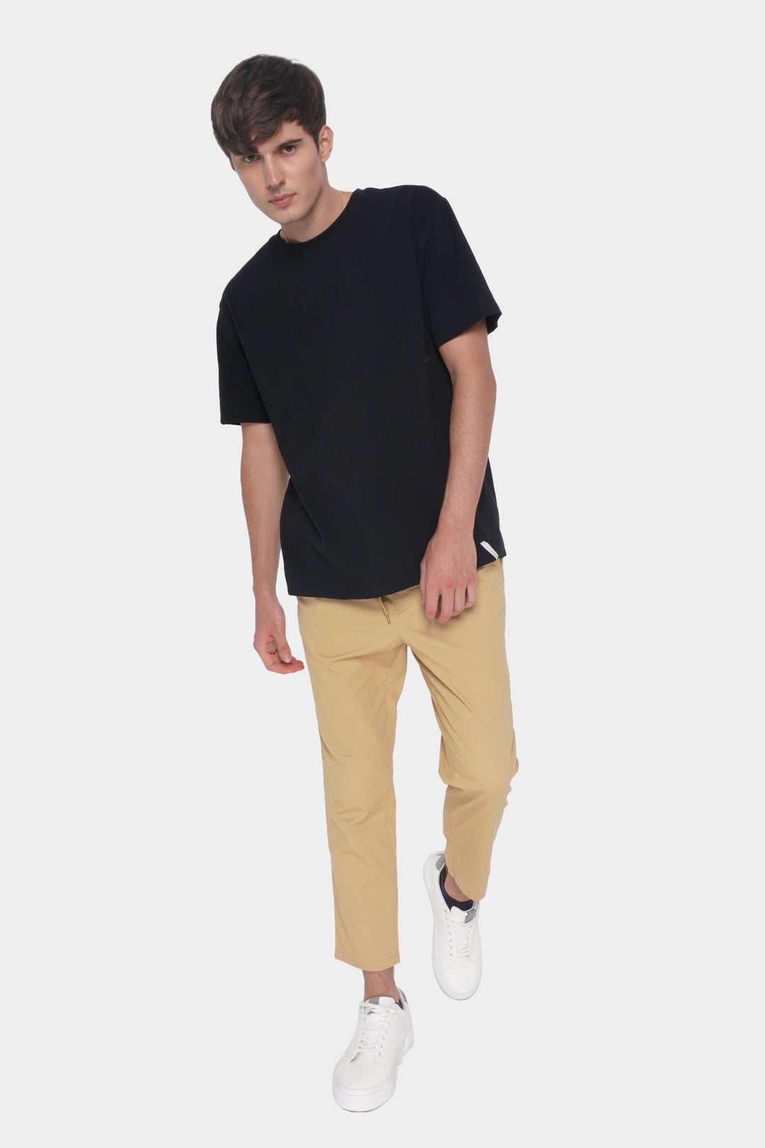 Dapper Fit Ankle Length Pull-On Trousers