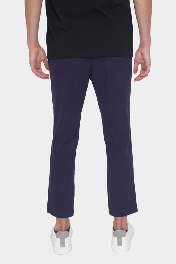 Basic Dapper Fit Ankle Length Pull-On Trousers