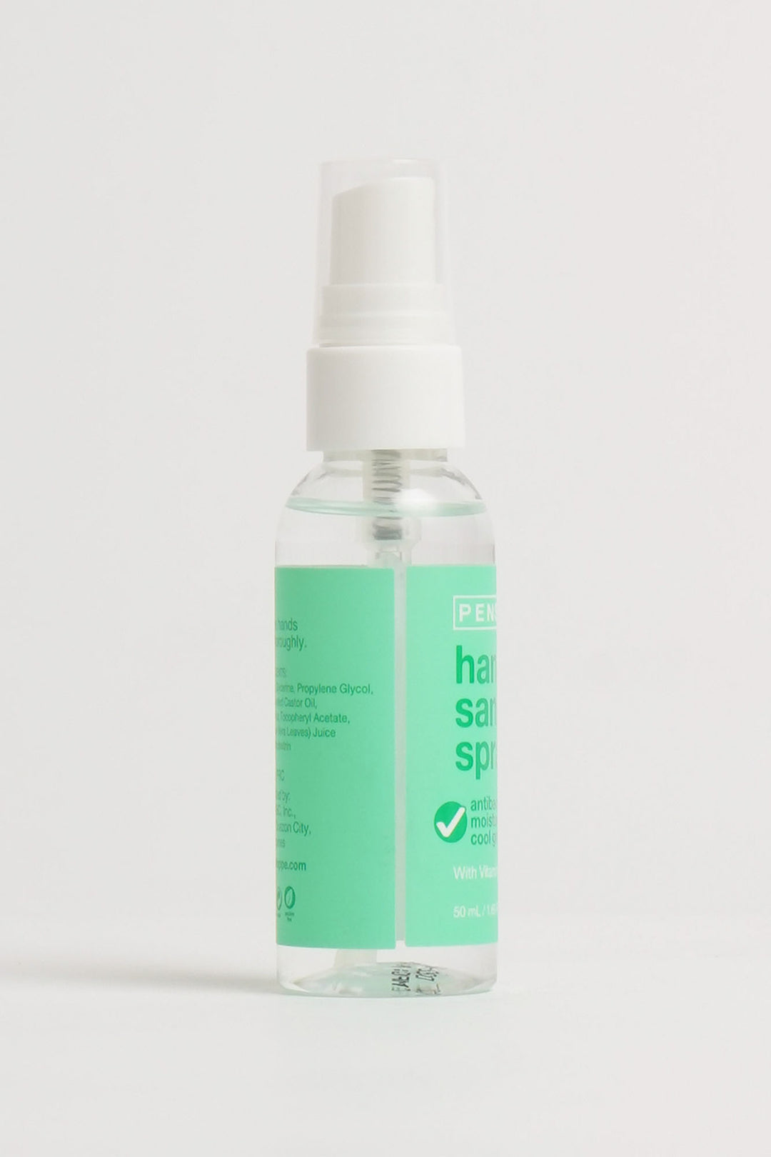 75% Alcohol Hand Sanitizer Spray Cool Green 50ml