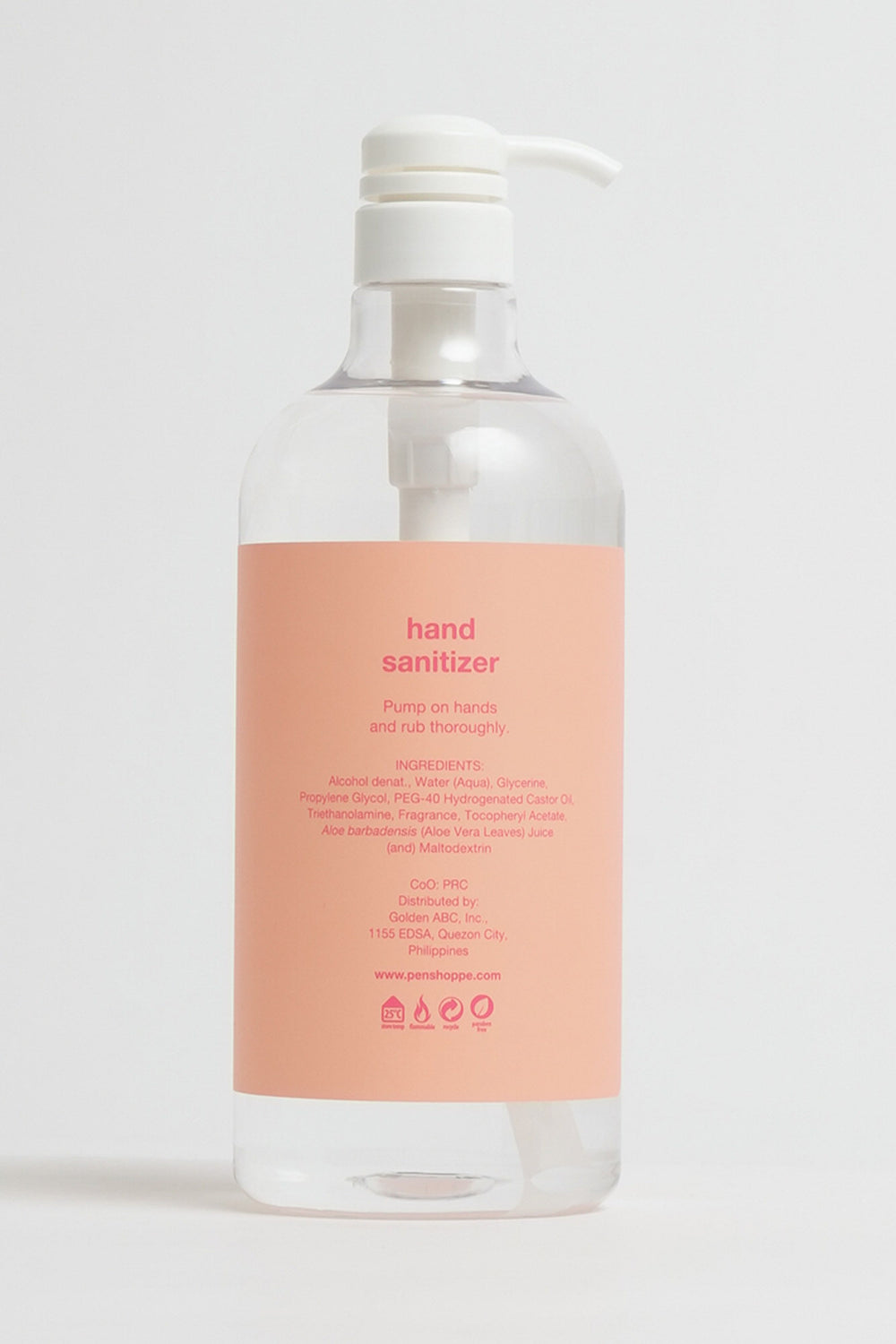 75% Alcohol Liquid Hand Sanitizer Fresh Fruity 1 Liter