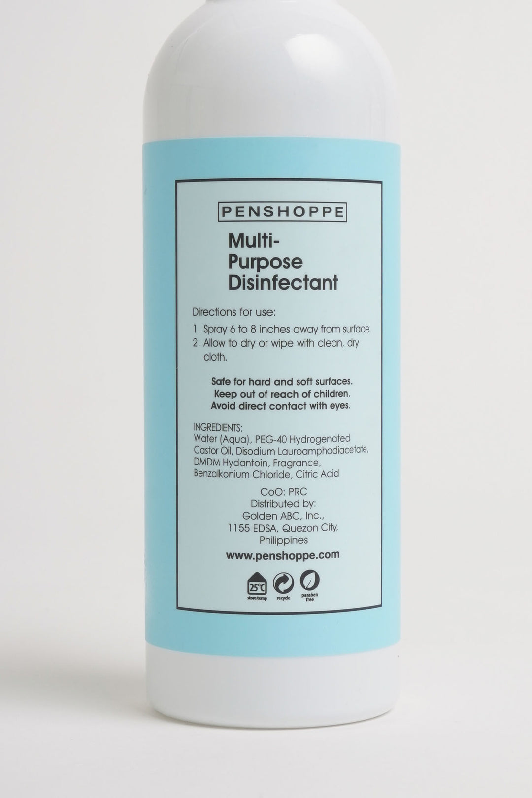 Multi-Purpose Disinfectant Spray Clean Citrus 300ml