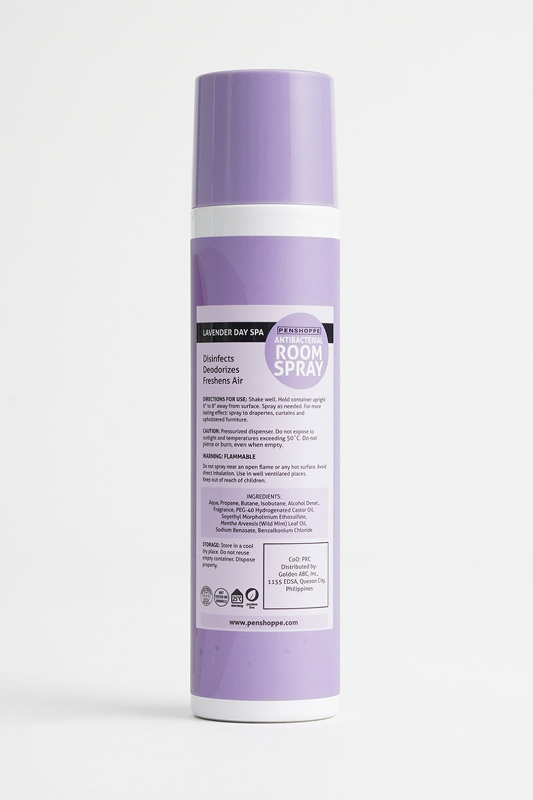 Antibacterial Room Spray Lavender Day Spa 300ML