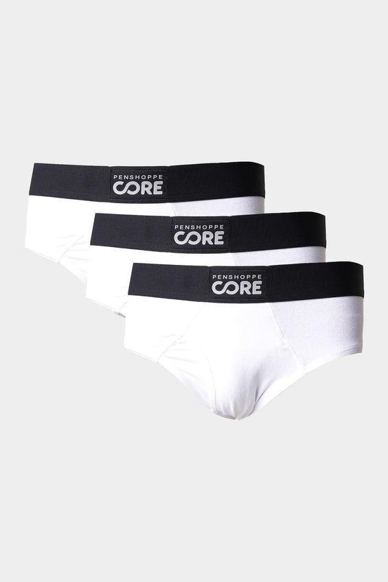 Penshoppe Core Men's 3 in 1 Bundle Classic Briefs