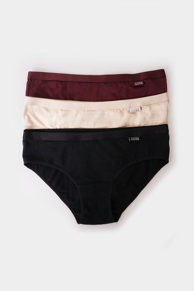 Penshoppe Core Women's 3 in 1 All Day Bikini Panty