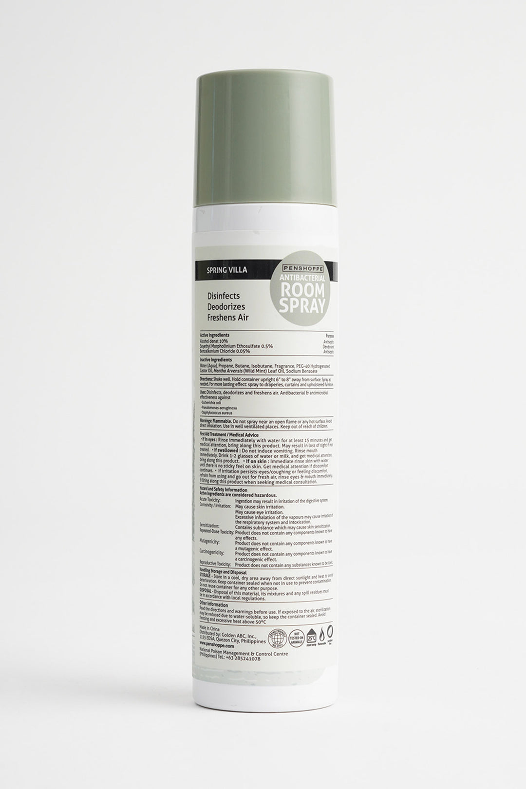 Antibacterial Room Spray Spring Villa 300ML