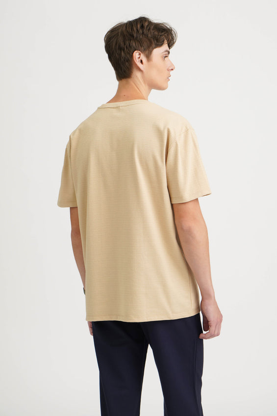 Dress Code Relaxed Fit Textured T-shirt