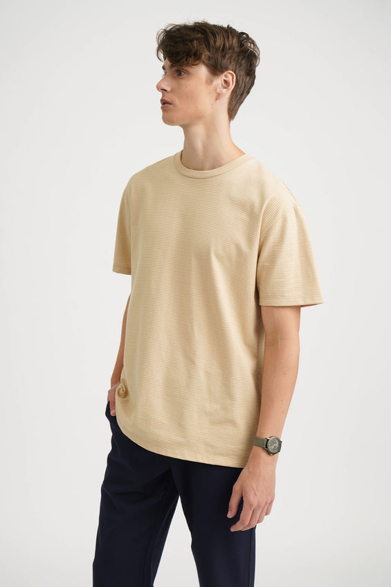 Dress Code Relaxed Fit Textured T-shirt