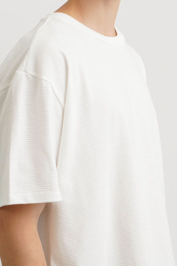 Dress Code Relaxed Fit Textured T-shirt