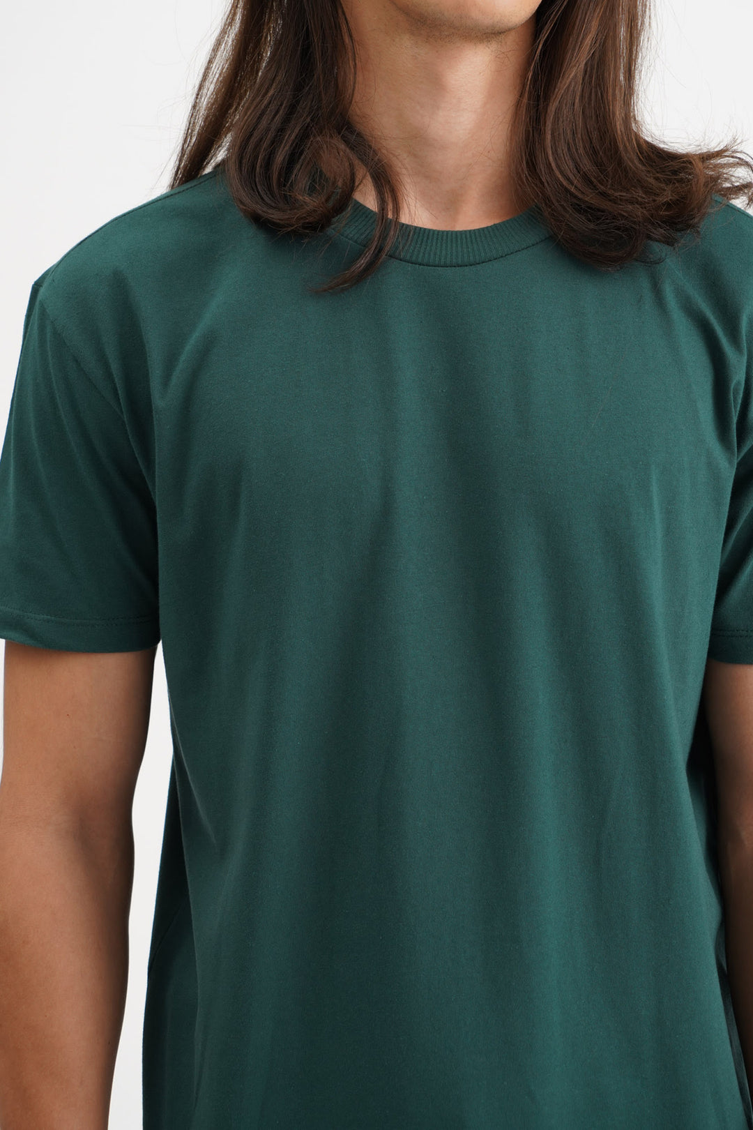 red black green shirt