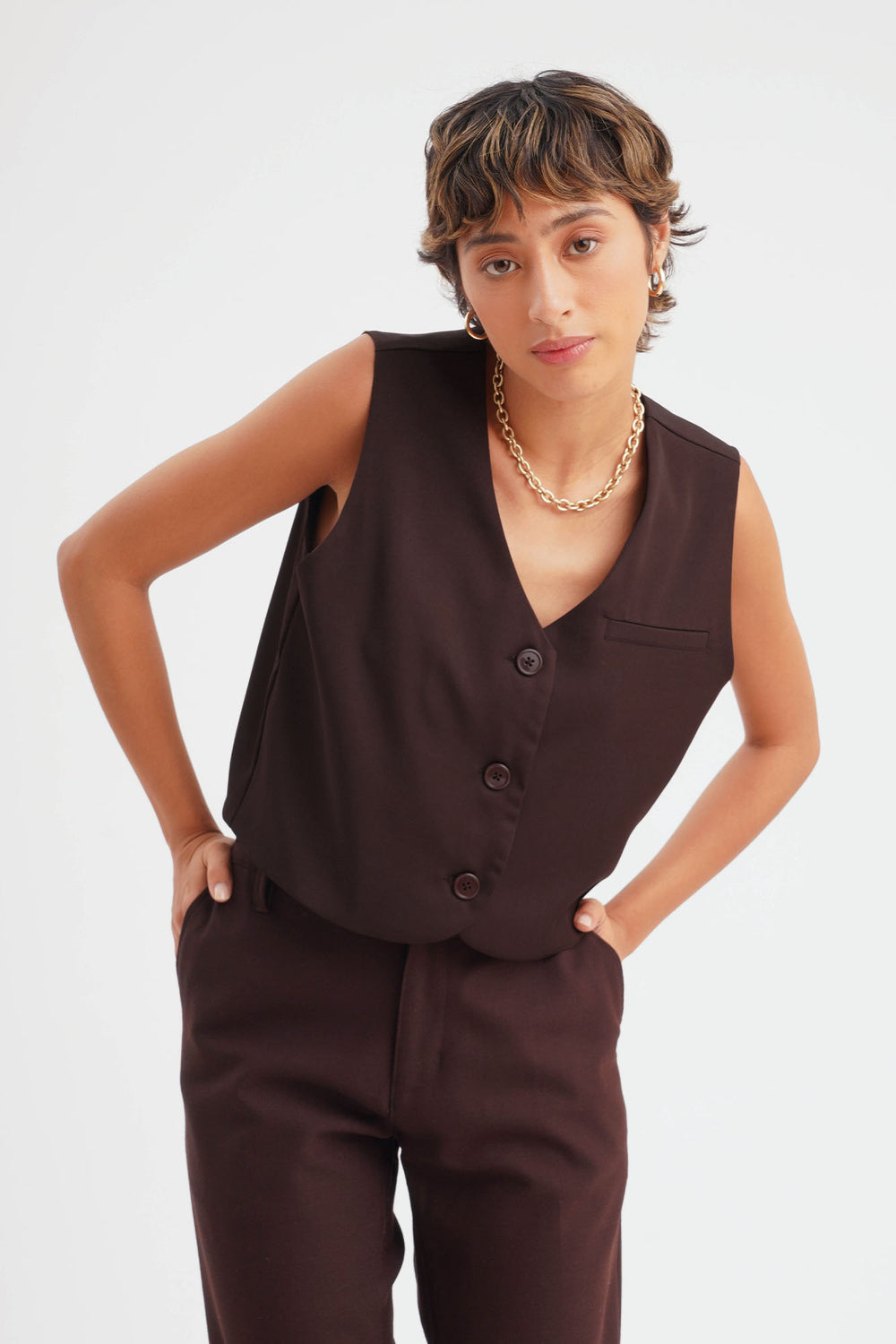 Dress Code Sleeveless Vest