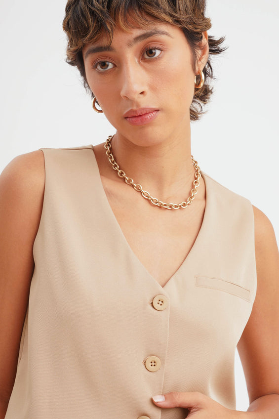 Dress Code Sleeveless Vest