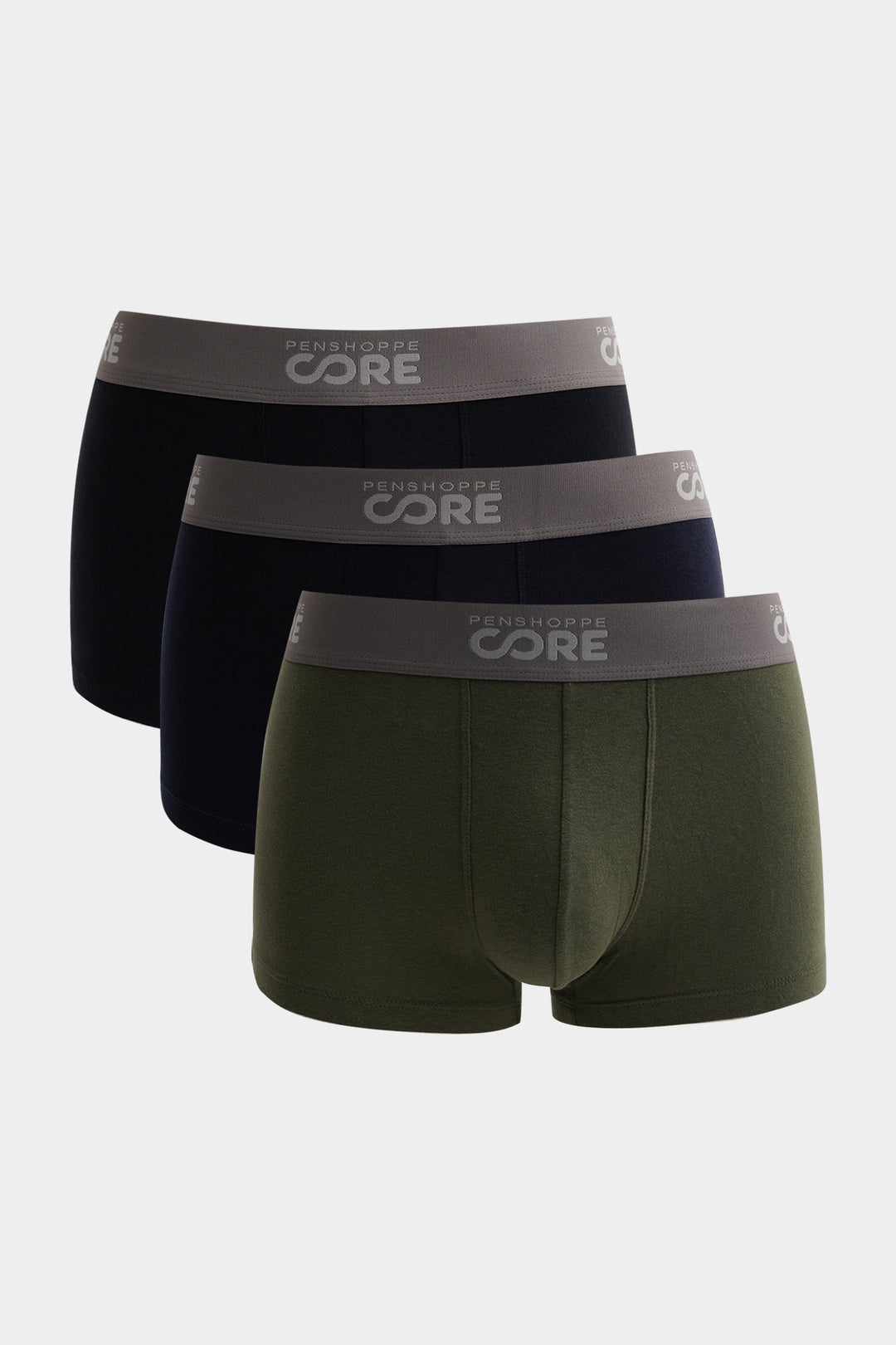 Penshoppe Core Men's 3 in 1 Bundle Boxer Briefs