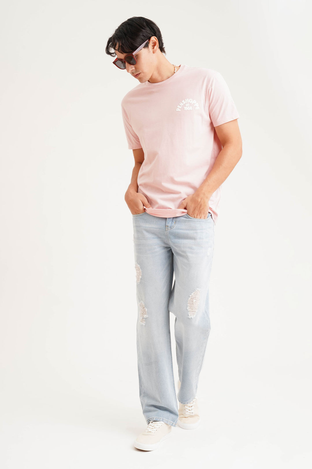 Relaxed Fit T-shirt with Penshoppe Branding