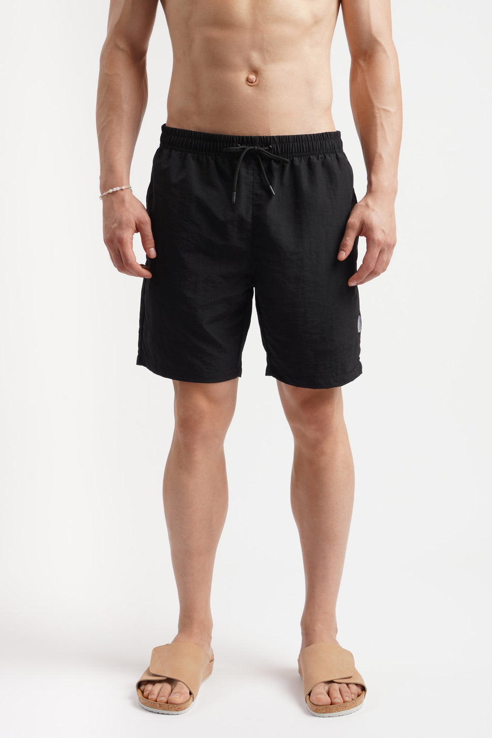 Relaxed Fit Pull On Board Shorts