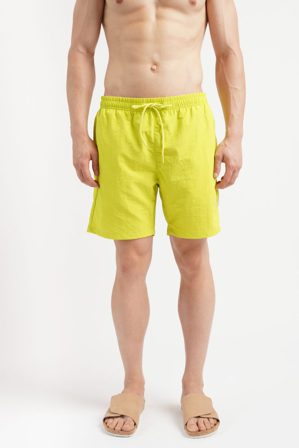 Relaxed Fit Pull On Board Shorts