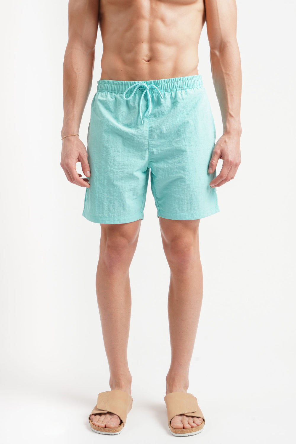 Relaxed Fit Pull On Board Shorts