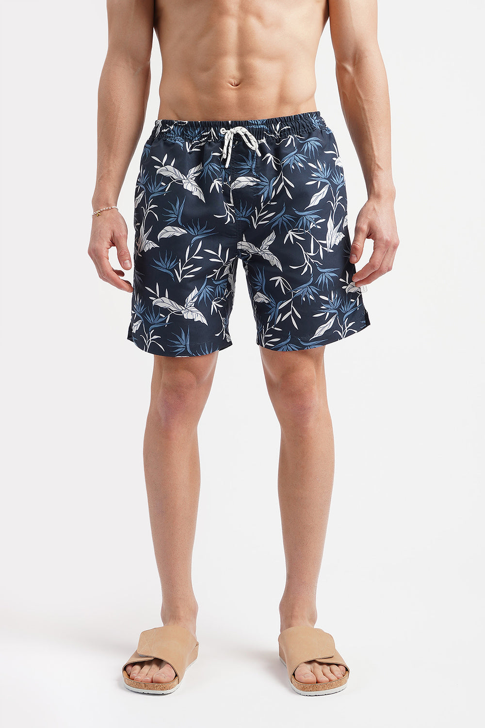Relaxed Fit All Over Print Swim Shorts
