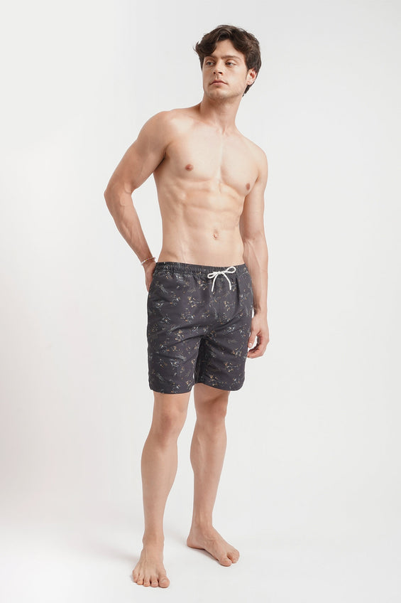 Relaxed Fit All Over Print Board Shorts