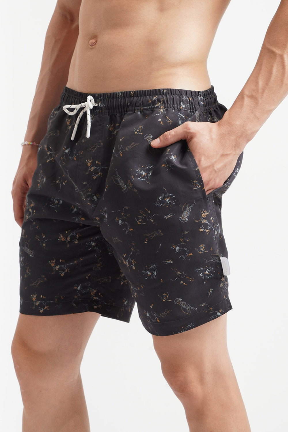 Relaxed Fit All Over Print Board Shorts