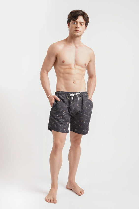 Relaxed Fit All Over Print Board Shorts