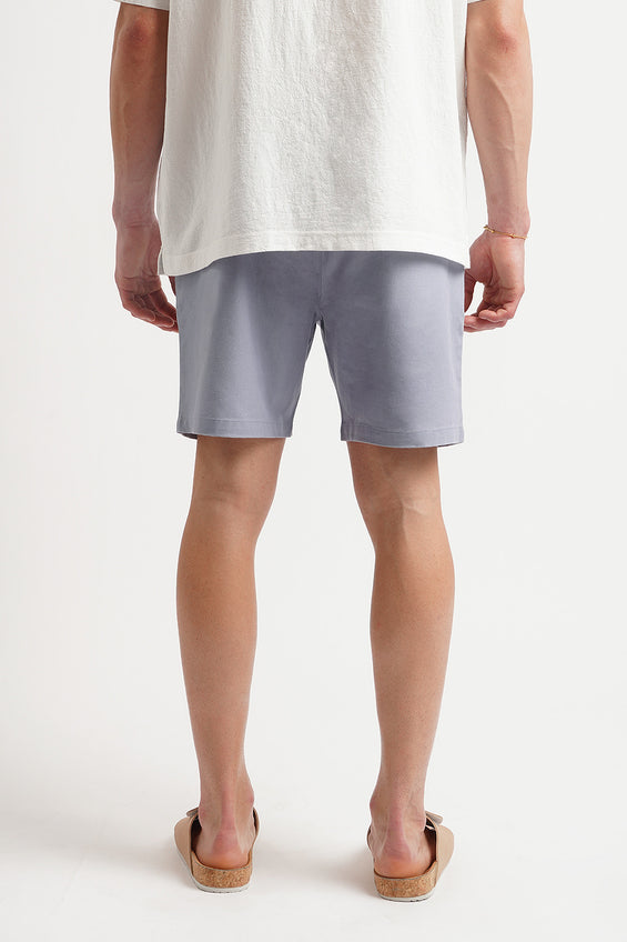 Relaxed Fit Pull On Linen Shorts