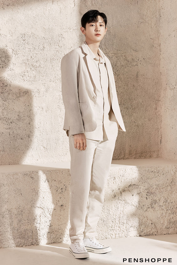 Dress Code Relaxed Fit Linen Blazer