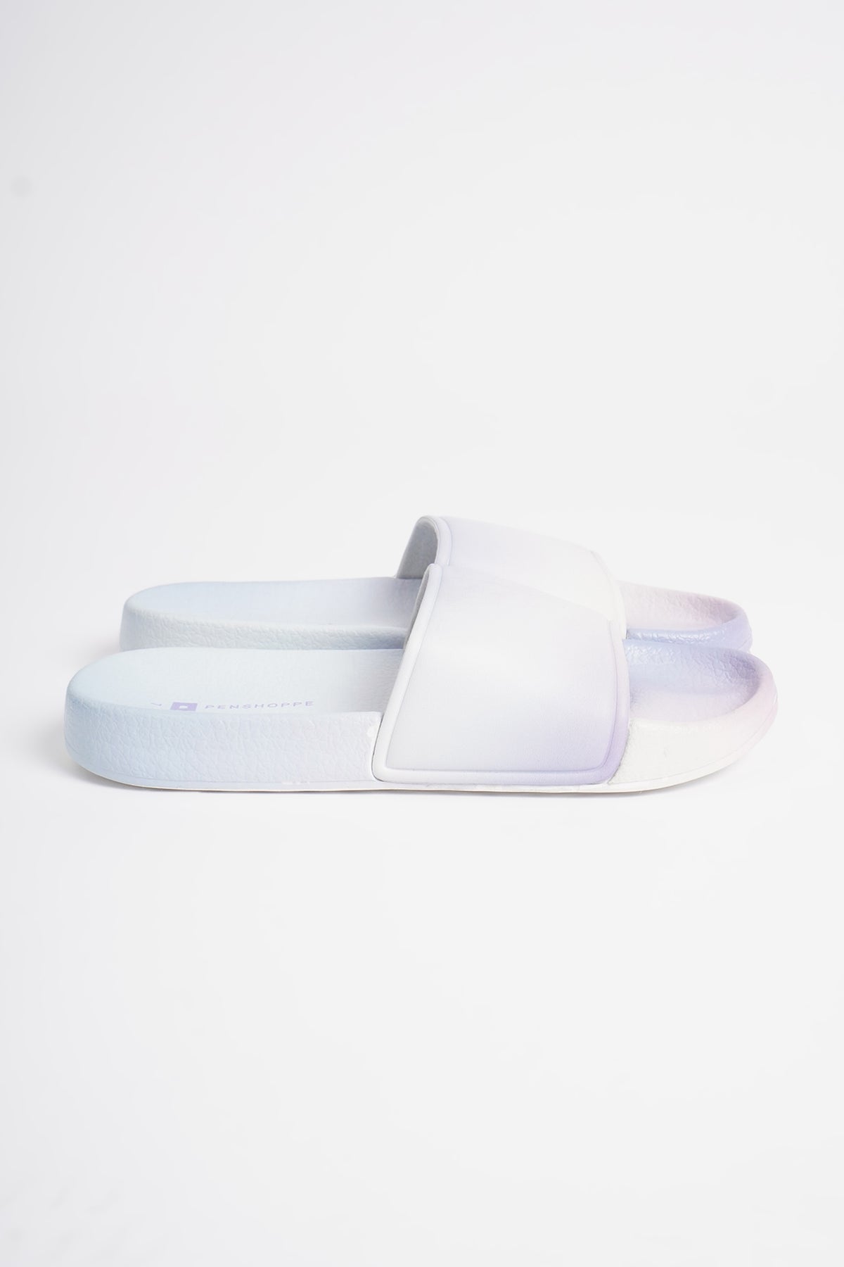 Women s All Rubber Slides with Ombre Detail PENSHOPPE
